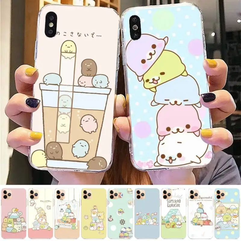 Yinuoda Cartoon Japan Anime Sumikko Gurashi Phone Case for iPhone 11 12 13 mini pro XS MAX 8 7 6 6S Plus X 5S SE 2020 XR case
Yinuoda Cartoon Japan Anime Sumikko Gurashi Phone Case for iPhone 11 12 13 mini pro XS MAX 8 7 6 6S Plus X 5S SE 2020 XR case