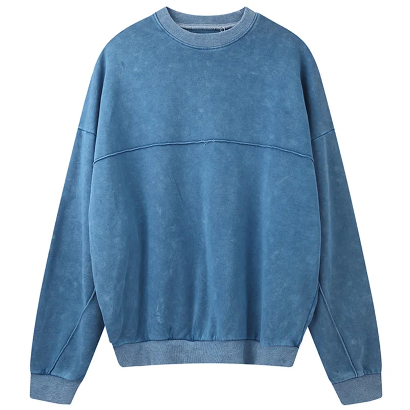 Aolamegs Sweatshirt Men Solid Patchwork O-Neck Pullover Men Oversized Cotton Minimalist Japanese Retro Simple Hoodies Streetwear
Aolamegs Sweatshirt Men Solid Patchwork O-Neck Pullover Men Oversized Cotton Minimalist Japanese Retro Simple Hoodies Streetwear