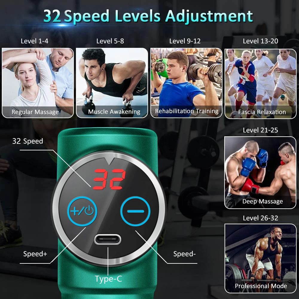 Muscle Massage Gun Mini Pocket 32 Speed vibration Electric Back neck Massager Gun For Body Deep Relief Pain Slimming Fascial gun
Muscle Massage Gun Mini Pocket 32 Speed vibration Electric Back neck Massager Gun For Body Deep Relief Pain Slimming Fascial gun