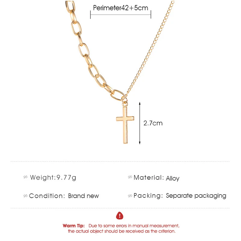 Fashion Cross Necklace For Women Pendants Neck Chain Choker Gifts Girl Gold jewelry Wholesale Items Free Shipping
Fashion Cross Necklace For Women Pendants Neck Chain Choker Gifts Girl Gold jewelry Wholesale Items Free Shipping