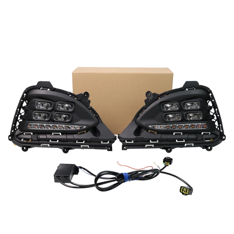 DHBH-2Pcs for Hyundai I20 Daytime Running Light 2018 Modified Special LED Daytime Running Light Yellow Double Color
DHBH-2Pcs for Hyundai I20 Daytime Running Light 2018 Modified Special LED Daytime Running Light Yellow Double Color