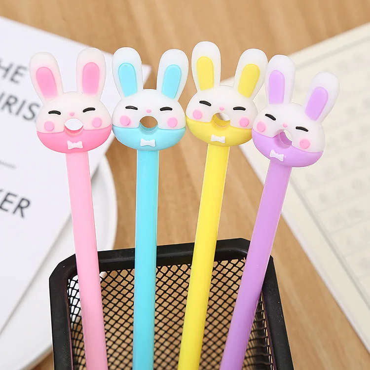 1 set of cartoon rabbit gel pens cute student ice cream rabbit ears water-based pen creative stationery school office supplies
1 set of cartoon rabbit gel pens cute student ice cream rabbit ears water-based pen creative stationery school office supplies