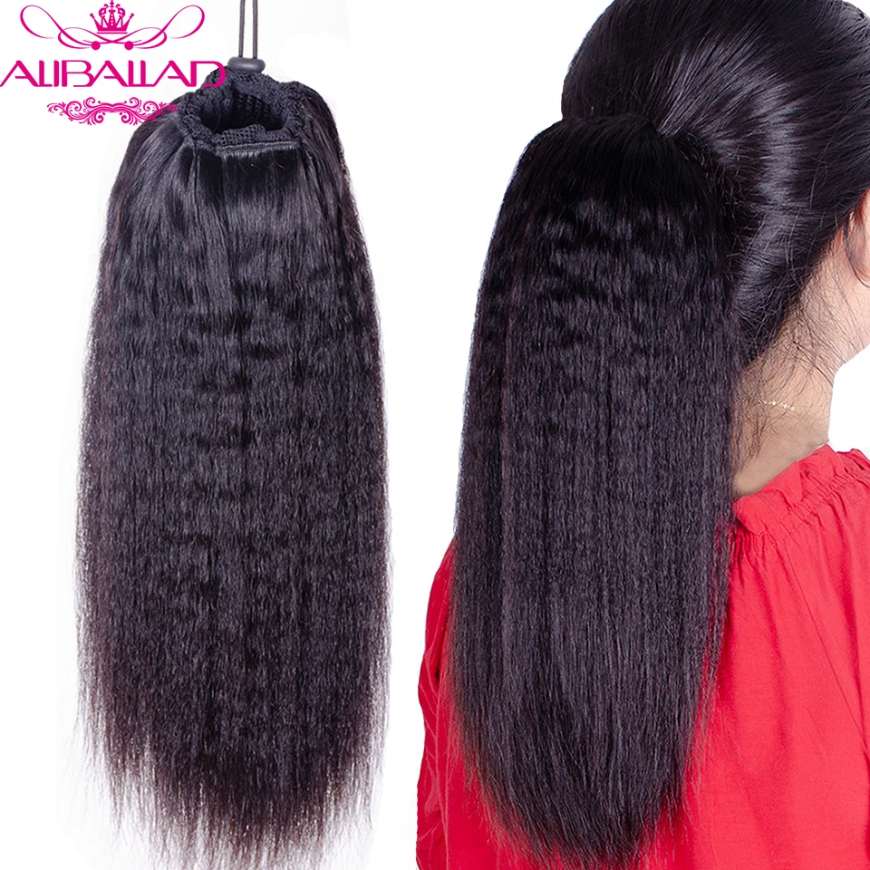Kinky Straight Drawstring Ponytail Human Hair Brazilian Clip In Extensions Natural Color Remy Hair 4 Combs 150g Aliballad
Kinky Straight Drawstring Ponytail Human Hair Brazilian Clip In Extensions Natural Color Remy Hair 4 Combs 150g Aliballad
