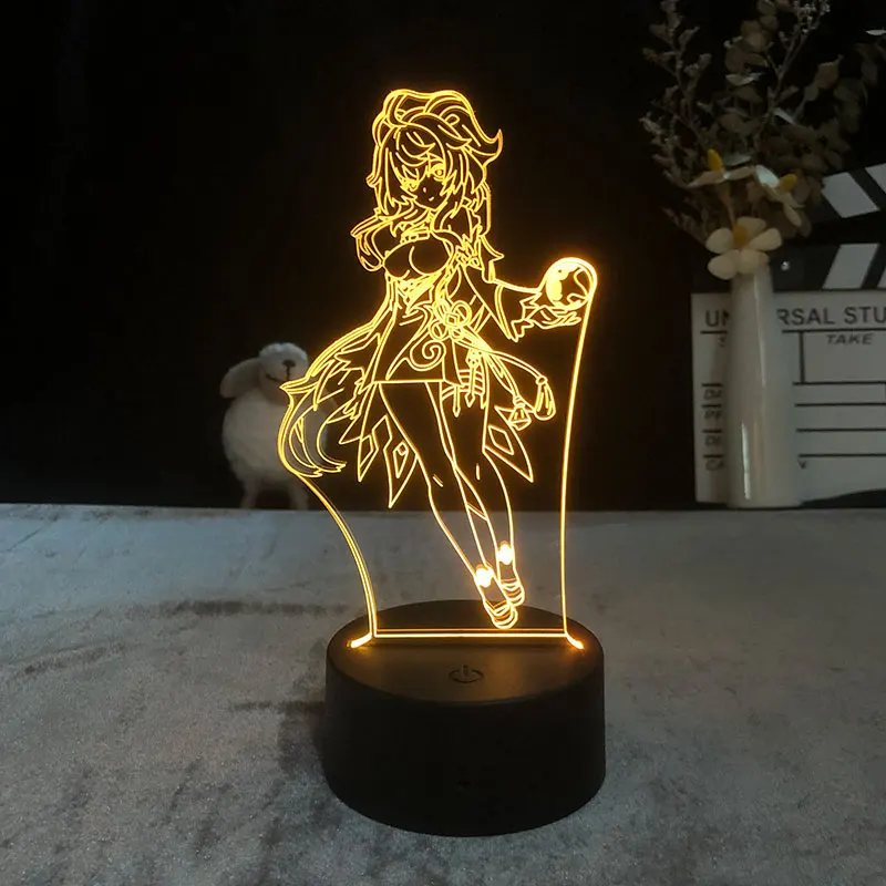 3D Night Light Alarm Clock Base Lamp Light Game Genshin Impact Delineascope Nightlight Desk Dropship Kid Decoration Children Kid
3D Night Light Alarm Clock Base Lamp Light Game Genshin Impact Delineascope Nightlight Desk Dropship Kid Decoration Children Kid