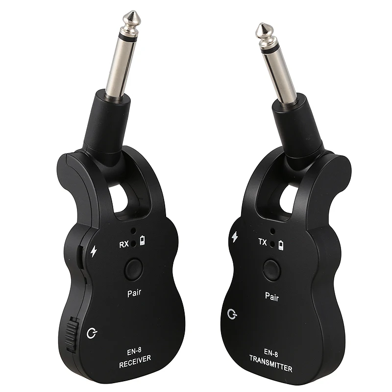 UHF Wireless Guitar Transmitter Receiver System Built-In Rechargeable Battery 100 Feet o Transmitter for Electric Guitar Bas
UHF Wireless Guitar Transmitter Receiver System Built-In Rechargeable Battery 100 Feet o Transmitter for Electric Guitar Bas