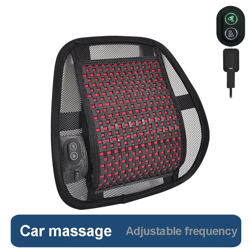 Car Back Support Massage Cushion Mesh Ventilate Pad Massage Back Lumbar Cushion Relief Pain Breathable Waist For Driver
Car Back Support Massage Cushion Mesh Ventilate Pad Massage Back Lumbar Cushion Relief Pain Breathable Waist For Driver