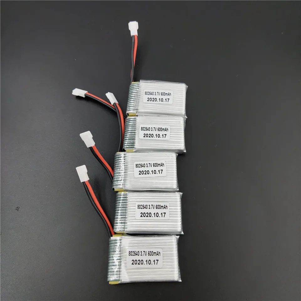 802540 1S 3,7 V 600mAh Lipo батарея для Syma- X5C X5SW X5SC X55 RC вертолет Квадрокоптер Дрон Рамка комплект частей
802540 1S 3,7 V 600mAh Lipo батарея для Syma- X5C X5SW X5SC X55 RC вертолет Квадрокоптер Дрон Рамка комплект частей