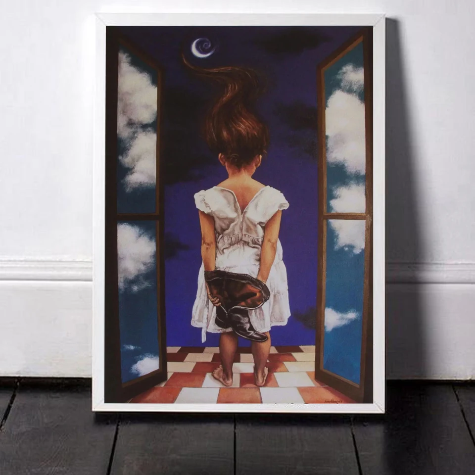 Girl In Window Surrealism Canvas Painting Art Nordic Posters and Prints Wall Pictures for Living Room Decoration Frameless
Girl In Window Surrealism Canvas Painting Art Nordic Posters and Prints Wall Pictures for Living Room Decoration Frameless