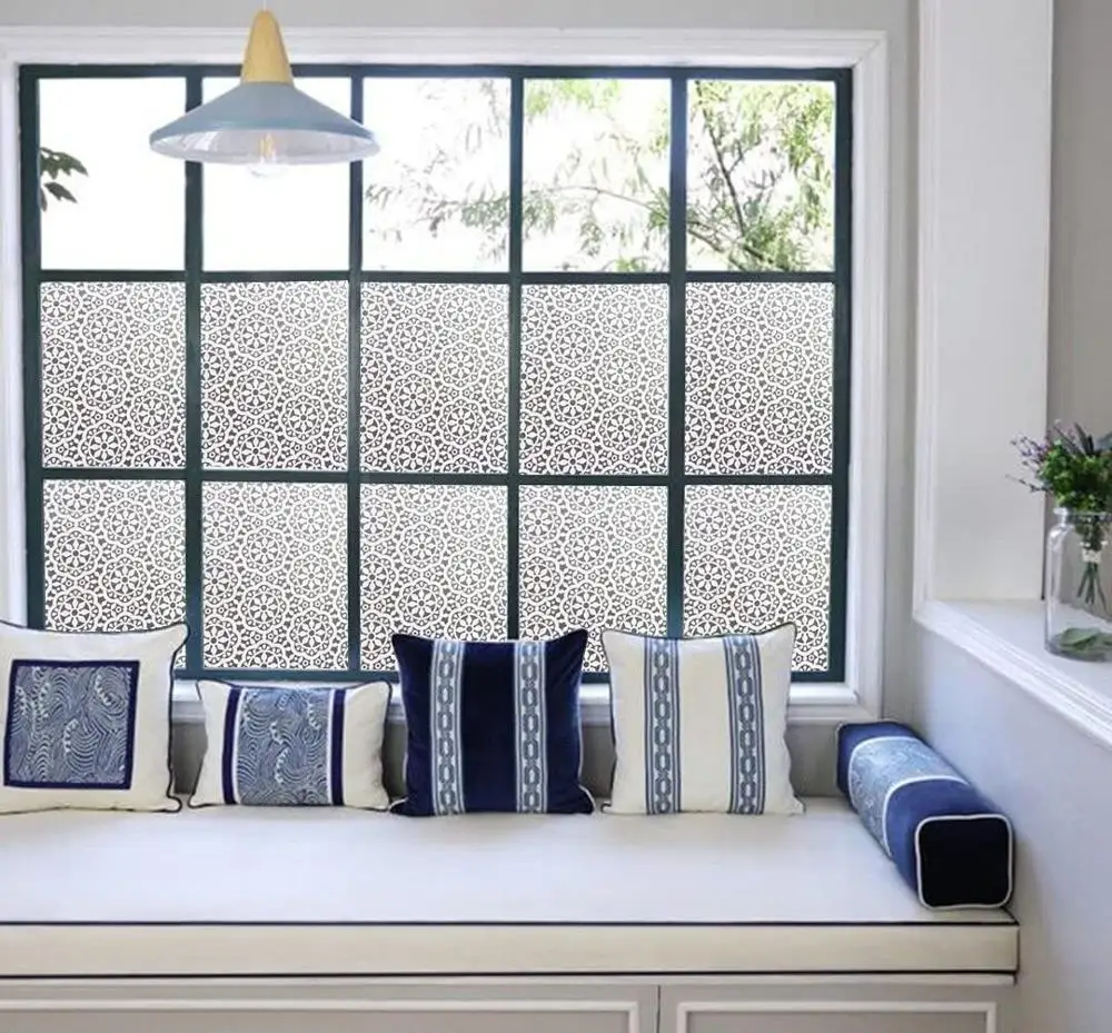 LUCKYYJ Window Film Patterned Privacy Film Static Cling Vinyl Decorative Self-adhesive Window Stickers For bedroom decoration
LUCKYYJ Window Film Patterned Privacy Film Static Cling Vinyl Decorative Self-adhesive Window Stickers For bedroom decoration