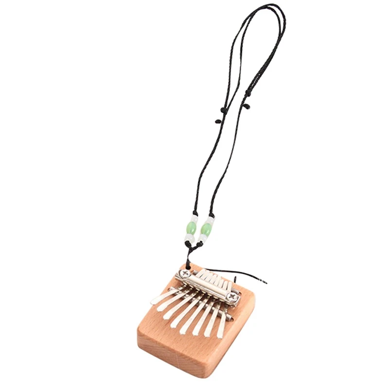 Mini Kalimba 8 Keys Thumb Piano Finger Keyboard Musical Instrument Good Accessory Pendant Gift For Kids,Square
Mini Kalimba 8 Keys Thumb Piano Finger Keyboard Musical Instrument Good Accessory Pendant Gift For Kids,Square