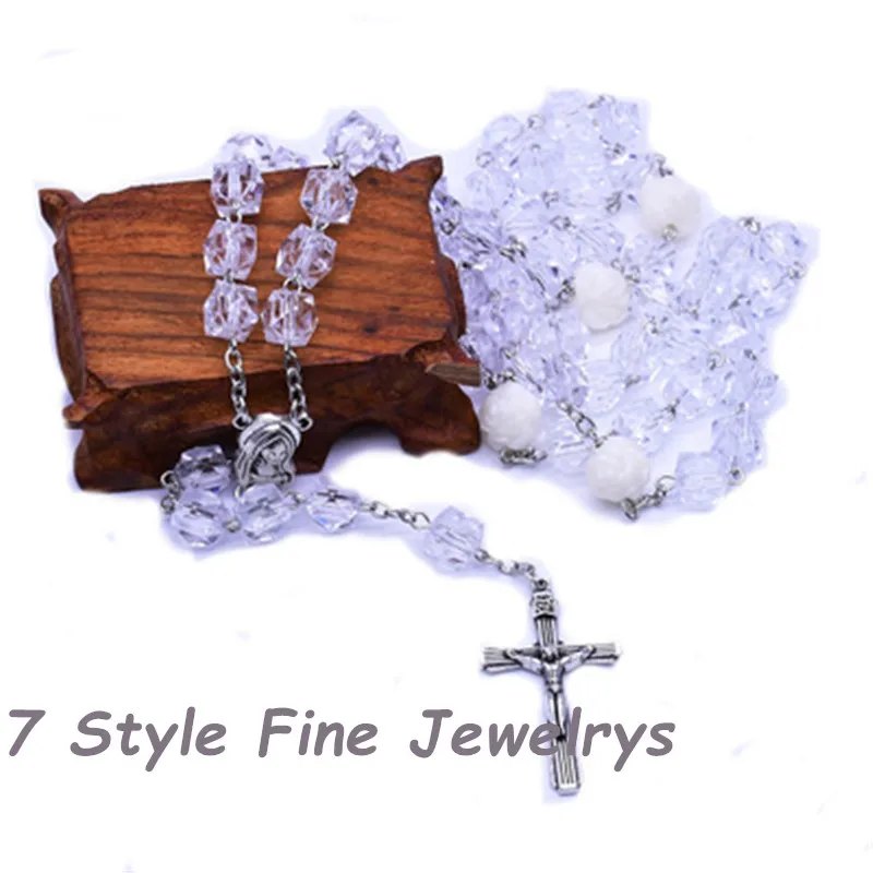 New 7 Style Vintage Square-shaped &Heart-shaped Beads Pendant Cross Religious Prayer Necklace Accessories Jewelrys Fine Gift
New 7 Style Vintage Square-shaped &Heart-shaped Beads Pendant Cross Religious Prayer Necklace Accessories Jewelrys Fine Gift