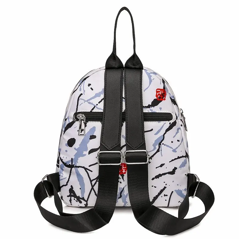 Casual Ink Painting Printing Oxford Backpacks Women Small Cute Round Shape Back Pack Mochilas Para Mujer Designer Bagpack Sac
Casual Ink Painting Printing Oxford Backpacks Women Small Cute Round Shape Back Pack Mochilas Para Mujer Designer Bagpack Sac