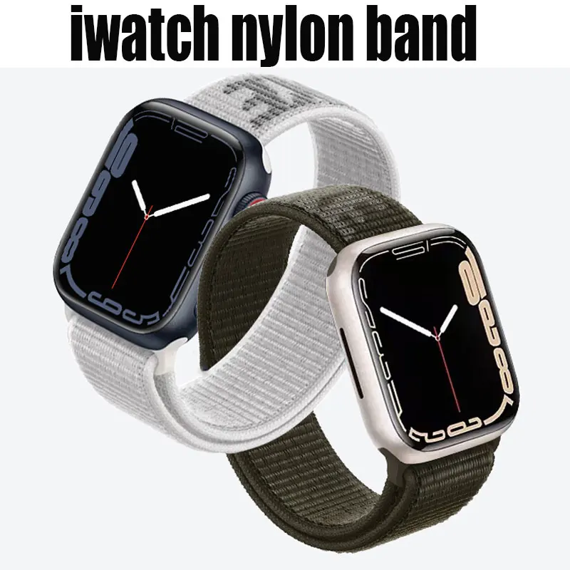 Nylon Strap for Apple watch band 38mm 40mm 44mm 42mm Sports loop smartwatch belt bracelet For iwatch Series se 654321
Nylon Strap for Apple watch band 38mm 40mm 44mm 42mm Sports loop smartwatch belt bracelet For iwatch Series se 654321