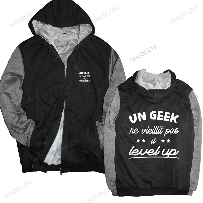 A Geek Doesn't Age It Level Up hoodie Humor Geek Funny Message Birthday Gift Idea Nerds warm coat thick hoody pullover
A Geek Doesn't Age It Level Up hoodie Humor Geek Funny Message Birthday Gift Idea Nerds warm coat thick hoody pullover