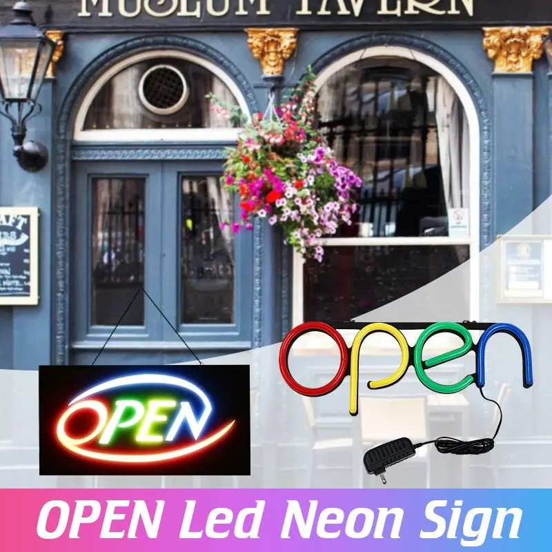 Tube Neon-Bulbs Led-Light Wall-hanging OPEN Neon Sign LED Tube Handmade Visual Artwork Bar Pub Club Wall Decor Light
Tube Neon-Bulbs Led-Light Wall-hanging OPEN Neon Sign LED Tube Handmade Visual Artwork Bar Pub Club Wall Decor Light