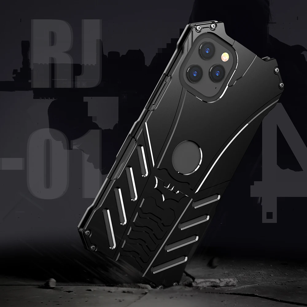 For iPhone 12 Case R-JUST Luxury Aluminium Metal Case For iPhone 12 Phone Cover Coque iPhone12
For iPhone 12 Case R-JUST Luxury Aluminium Metal Case For iPhone 12 Phone Cover Coque iPhone12