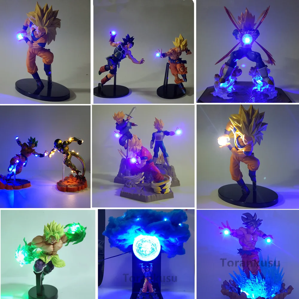Аниме-фигурка Bandai Dragon Ball Z, Сон Гоку Супер сайян, ультра инстинкт «сделай сам», брали, бурдок, Фриза, плавки, светодиодная экшн-фигурка, игрушк...
Аниме-фигурка Bandai Dragon Ball Z, Сон Гоку Супер сайян, ультра инстинкт «сделай сам», брали, бурдок, Фриза, плавки, светодиодная экшн-фигурка, игрушк...