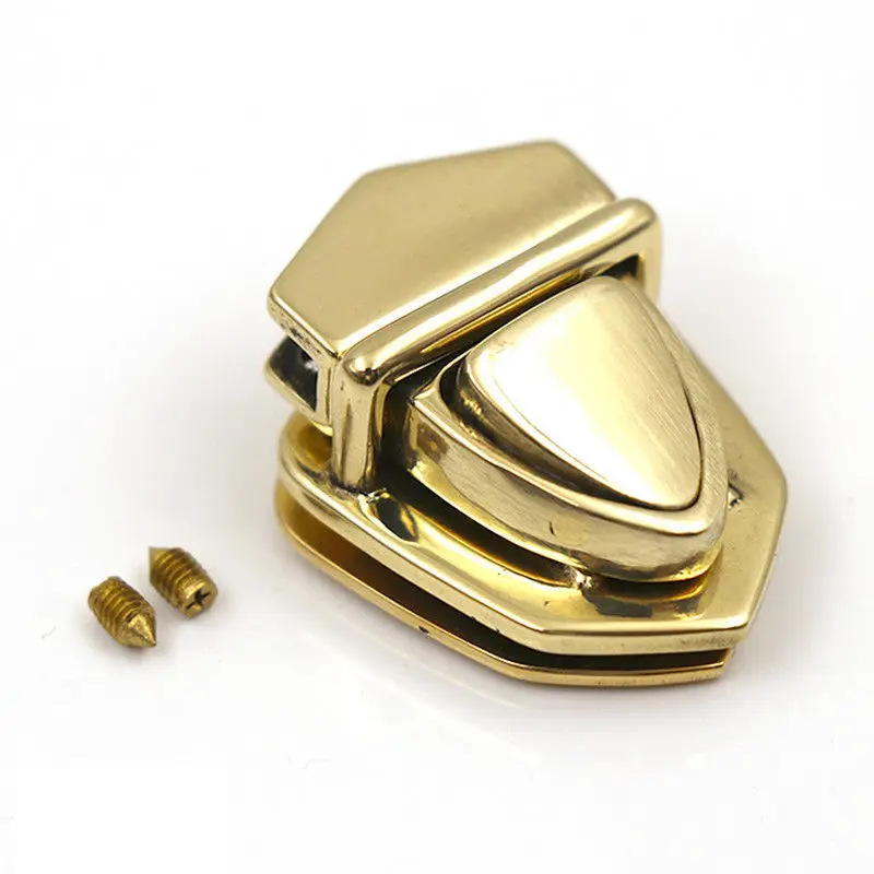 Solid Brass Metal Tuck Lock Push Lock Closure Catch Clasp Buckle Fasteners for Leather Craft Bag Case Handbag Purse Briefcase
Solid Brass Metal Tuck Lock Push Lock Closure Catch Clasp Buckle Fasteners for Leather Craft Bag Case Handbag Purse Briefcase