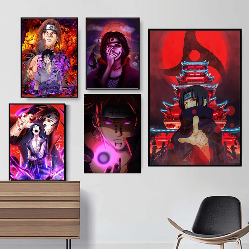 Canvas Painting Naruto Uchiha Itachi Posters and Prints Japanese Anime Print Mural Wall art Picture Children's Room Home Decor
Canvas Painting Naruto Uchiha Itachi Posters and Prints Japanese Anime Print Mural Wall art Picture Children's Room Home Decor