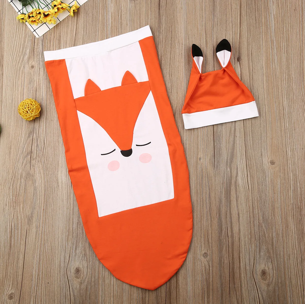 2PCS Cute Fox Newborn Infant Baby Girl Boy Swaddle Wrap Blanket Sleeping Bag Gown Sleepwear
2PCS Cute Fox Newborn Infant Baby Girl Boy Swaddle Wrap Blanket Sleeping Bag Gown Sleepwear