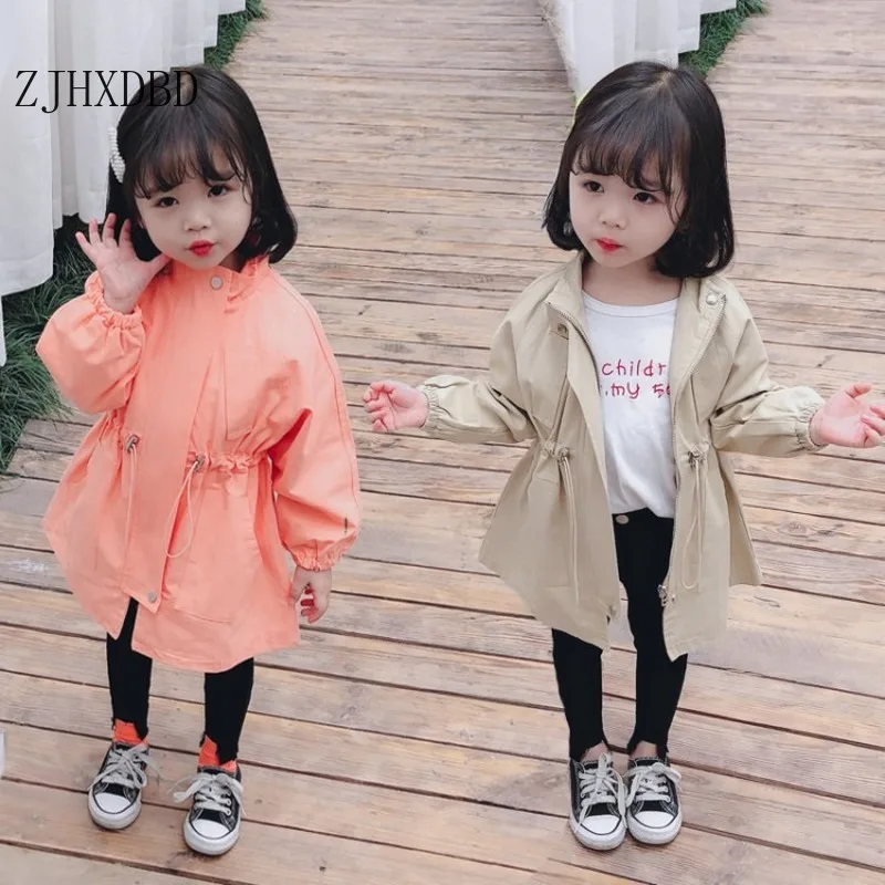 Autumn Toddler Girls Windbreaker Jackets Cotton Girl Trench Coat Double-breasted Baby Outerwear Kid School Wear Children Clothes
Autumn Toddler Girls Windbreaker Jackets Cotton Girl Trench Coat Double-breasted Baby Outerwear Kid School Wear Children Clothes