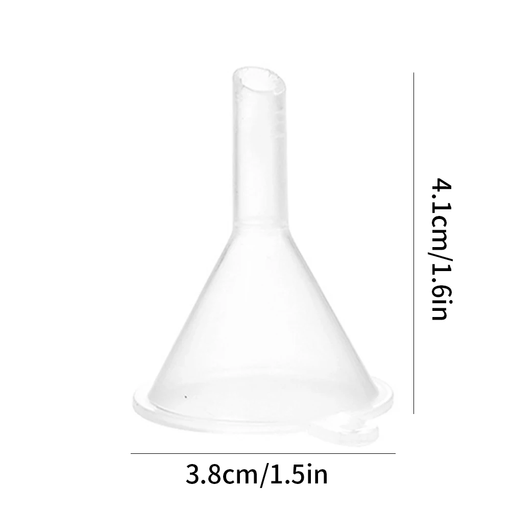 Transparent Plastic Funnel Small Liquid Filing Bottle Kitchen Tool Clear Funnel Liquid Distribution For Perfume Oil Bottle
Transparent Plastic Funnel Small Liquid Filing Bottle Kitchen Tool Clear Funnel Liquid Distribution For Perfume Oil Bottle