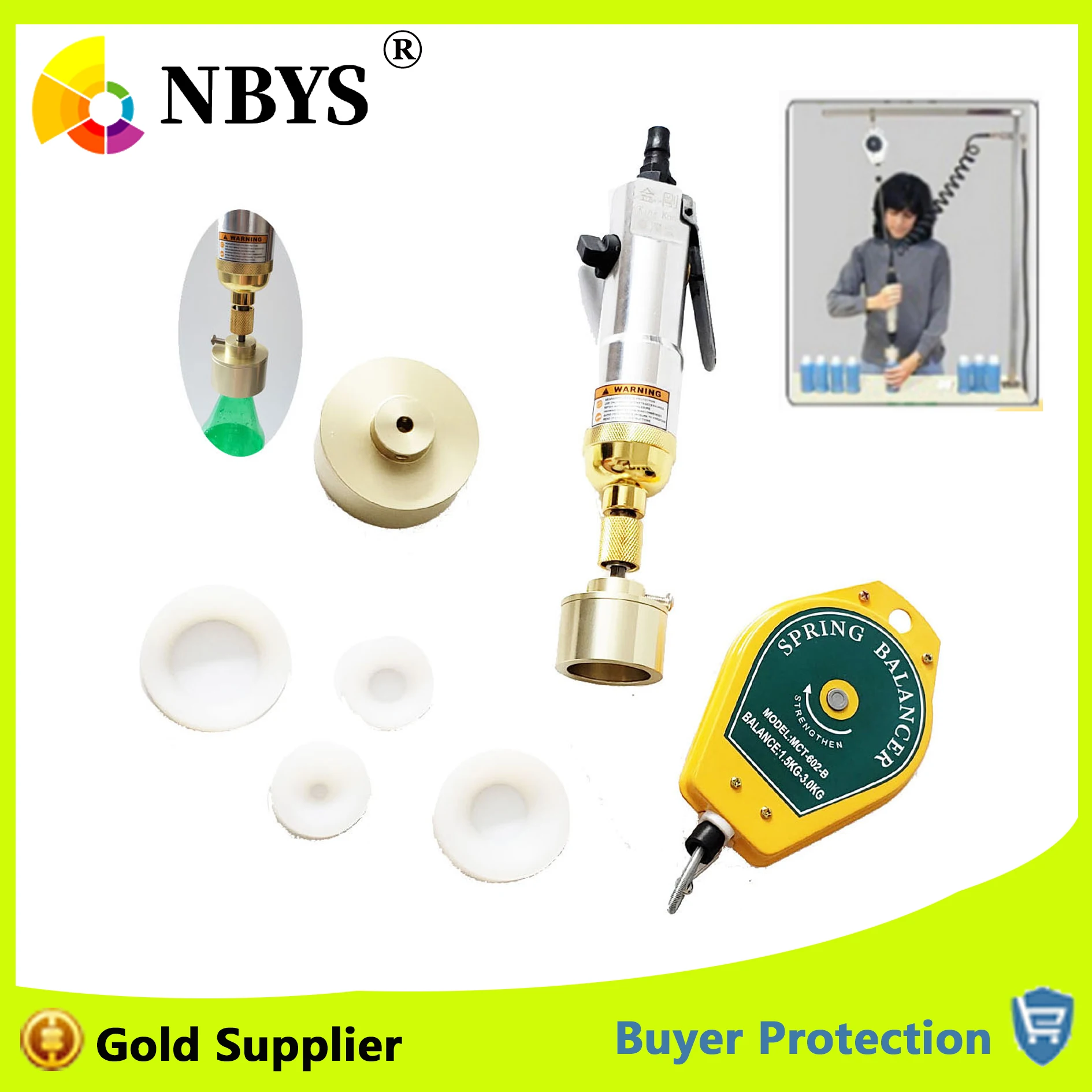 Portable Pneumatic Capping Machine Screw Capping Machine Capper Tools Cap Sealing PET Glass Bottle Lid Locker Free Shipping
Portable Pneumatic Capping Machine Screw Capping Machine Capper Tools Cap Sealing PET Glass Bottle Lid Locker Free Shipping