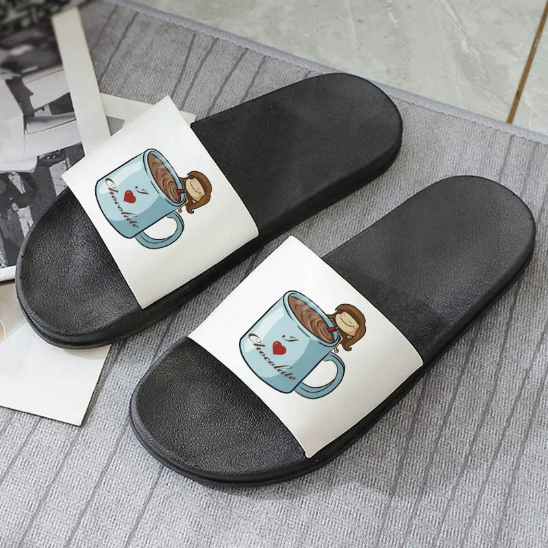 Coffee girl Women Slippers Cartoon animal Pattern Beach Slides Home Slippers Slip on Sandals Female Shoes Flip Flops
Coffee girl Women Slippers Cartoon animal Pattern Beach Slides Home Slippers Slip on Sandals Female Shoes Flip Flops