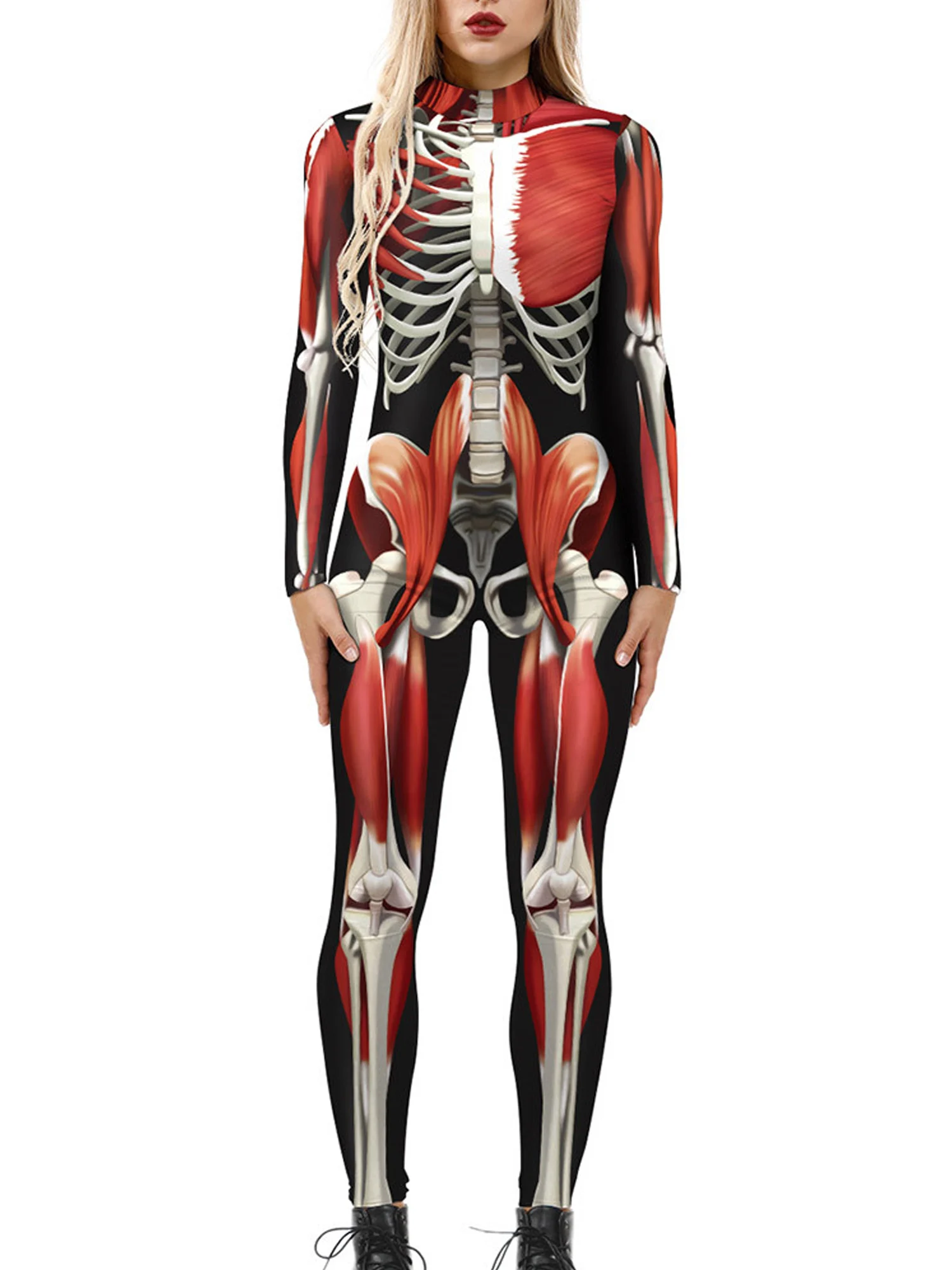 Party Jumpsuit Long Sleeve Sexy Costume Jumpsuit Women Spring Autumn Halloween Hot Style Sexy Jumpsuit Skeleton Devil Print
Party Jumpsuit Long Sleeve Sexy Costume Jumpsuit Women Spring Autumn Halloween Hot Style Sexy Jumpsuit Skeleton Devil Print