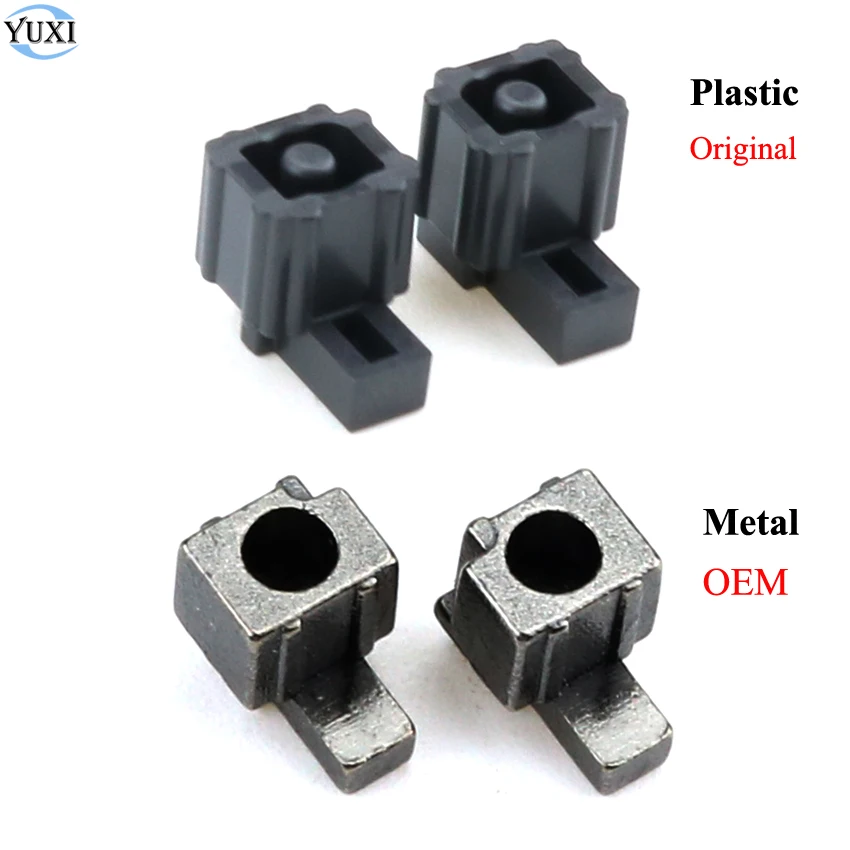 YuXi 1 pair Original Plastic & OEM Metal Lock Buckle for Nintend Switch NS NX Joy Con Repair Parts JoyCon Left Right Controller
YuXi 1 pair Original Plastic & OEM Metal Lock Buckle for Nintend Switch NS NX Joy Con Repair Parts JoyCon Left Right Controller