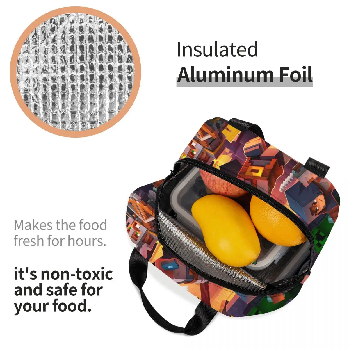 My Worlds Functional Pattern Cooler Lunch Box My Worlds Portable Lunch Bag Thermal Food Picnic Lunch Bags For Women
My Worlds Functional Pattern Cooler Lunch Box My Worlds Portable Lunch Bag Thermal Food Picnic Lunch Bags For Women