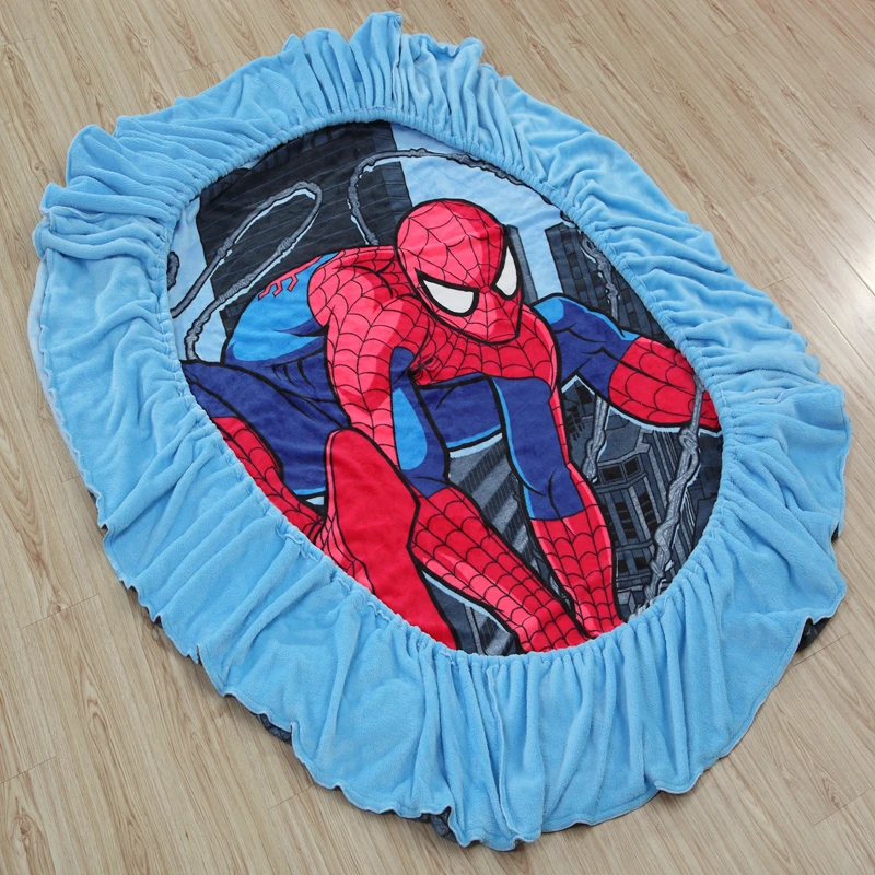 Disney Spiderman Flannel Fitted Sheet with an Elastic Band Bed Sheets Linen Bedspread Polyester Mattress Cover Single Twin Full
Disney Spiderman Flannel Fitted Sheet with an Elastic Band Bed Sheets Linen Bedspread Polyester Mattress Cover Single Twin Full