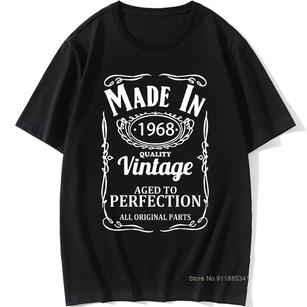 Vintage Made In 1968 T Shirt Birthday Present Funny Unisex Graphic Vintage Cool Cotton Short Sleeve Design O-Neck Father T-shirt 
Vintage Made In 1968 T Shirt Birthday Present Funny Unisex Graphic Vintage Cool Cotton Short Sleeve Design O-Neck Father T-shirt