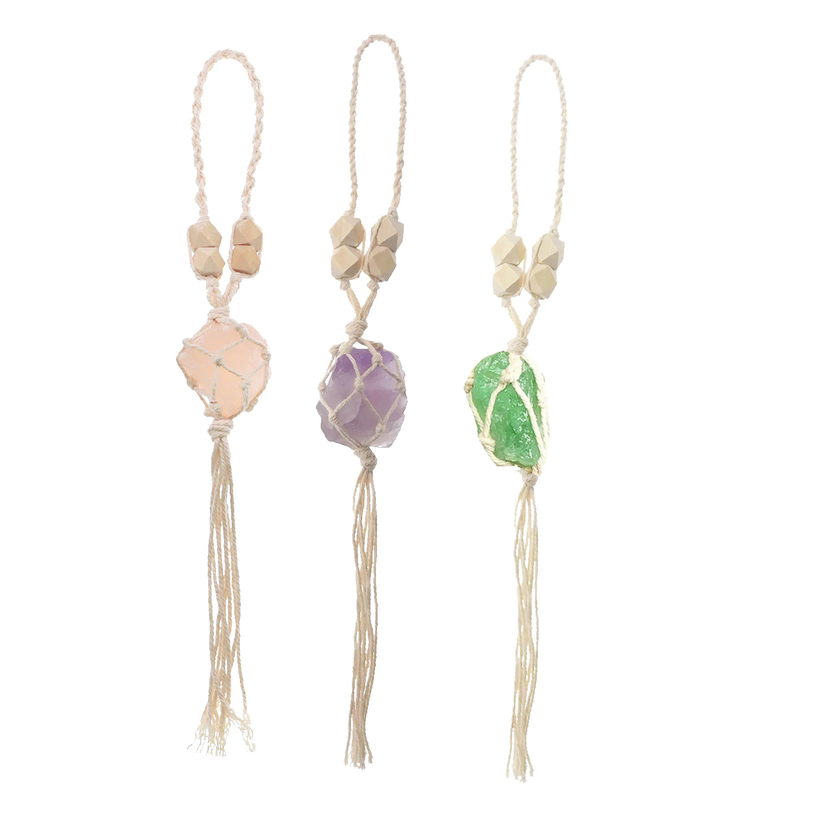 7 Chakra Natural Stone Feng Shui Hanging Ornament for Home Window Wall Decoratiion
7 Chakra Natural Stone Feng Shui Hanging Ornament for Home Window Wall Decoratiion