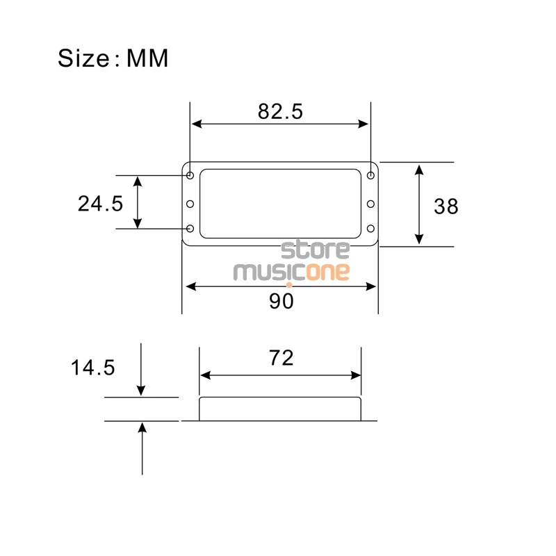 10Pcs Two Line Metal Brass Electric Guitar Pickup Humbucker Pickup Covers /Lid/Shell/Top - Chrome Black Gold
10Pcs Two Line Metal Brass Electric Guitar Pickup Humbucker Pickup Covers /Lid/Shell/Top - Chrome Black Gold
