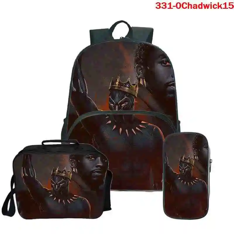 Chadwick Boseman Backpack 3Pcs/Set Students School Bag backpacks 2021 New Fashion Rucksack Back to School Backpacks for Children
Chadwick Boseman Backpack 3Pcs/Set Students School Bag backpacks 2021 New Fashion Rucksack Back to School Backpacks for Children