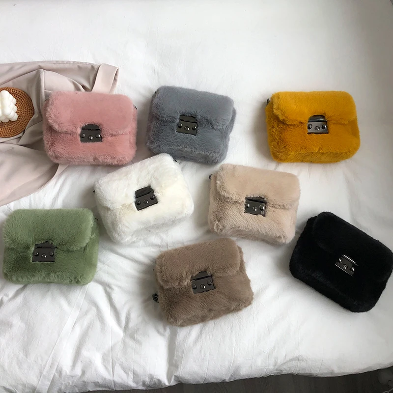 Faux Rabbit Fur Bag Women 2021 Chain Crossbody Bag Shoulder Handbag Purse Mini Brand Designer Handbags Fashion Winter New
Faux Rabbit Fur Bag Women 2021 Chain Crossbody Bag Shoulder Handbag Purse Mini Brand Designer Handbags Fashion Winter New