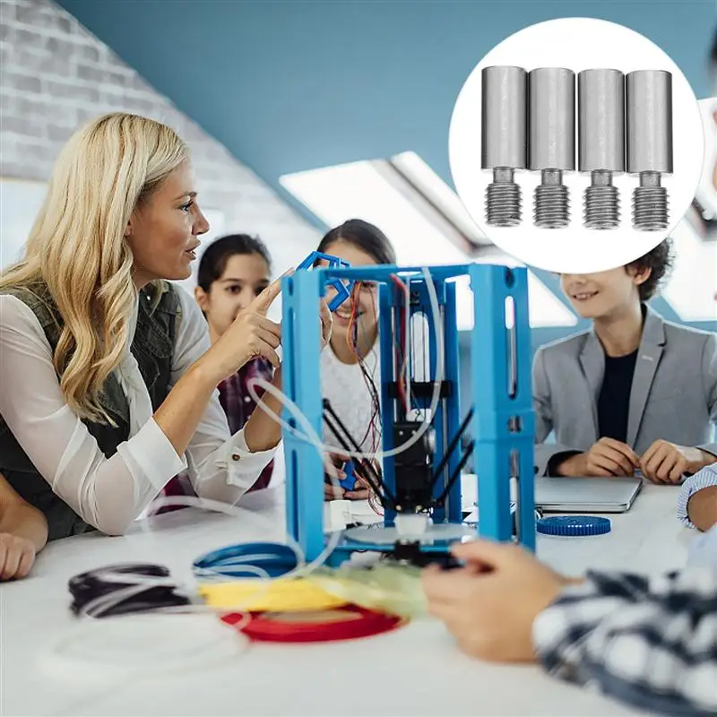 4pcs Professional Durable All-metal Heat Break 3D Printer Accessories for 3D Printer 
4pcs Professional Durable All-metal Heat Break 3D Printer Accessories for 3D Printer