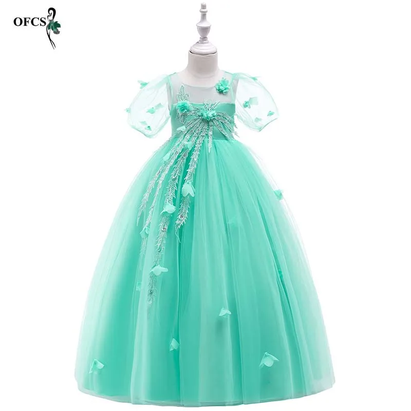 New Summer Children Fashion Dress Petals Princess Long Dress Kid Girls Show Female Performance Dress High-quality Kid Clothes
New Summer Children Fashion Dress Petals Princess Long Dress Kid Girls Show Female Performance Dress High-quality Kid Clothes