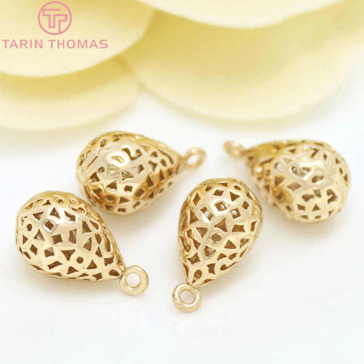 6PCS 9x15MM 24K Champagne Gold Color Plated Brass Hollow Drop Shape Charms Pendants High Quality Diy Jewelry Accessories
6PCS 9x15MM 24K Champagne Gold Color Plated Brass Hollow Drop Shape Charms Pendants High Quality Diy Jewelry Accessories