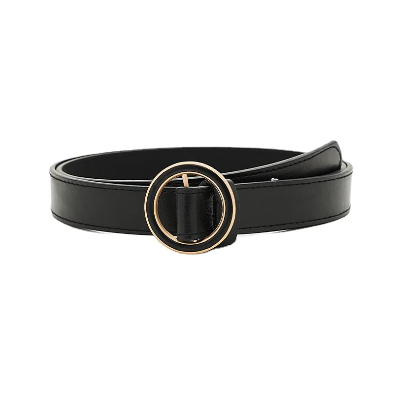 2021 Female Casual Fashion Thin Belt Buckle Jeans Formal Dress Leather High-quality Luxury Top Designer Brand Belts for Women
2021 Female Casual Fashion Thin Belt Buckle Jeans Formal Dress Leather High-quality Luxury Top Designer Brand Belts for Women
