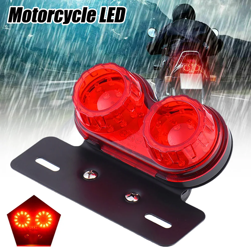 12V Universal Motorcycle LED Taillight Turn Signal Warning Brake Light Retro License Plate Lamp for Honda Kawasaki Yamaha Suzuki
12V Universal Motorcycle LED Taillight Turn Signal Warning Brake Light Retro License Plate Lamp for Honda Kawasaki Yamaha Suzuki