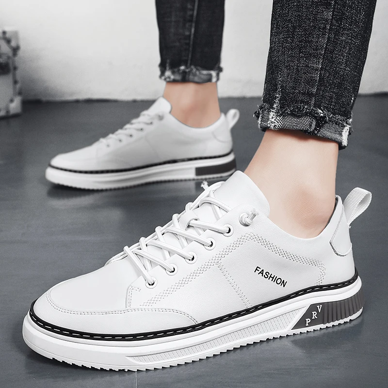 Spring Autumn White Shoes Men Shoes Men's Casual Shoes Fashion Sneakers Street Cool Man Flat Shoes Footwear Zapatos De Hombre
Spring Autumn White Shoes Men Shoes Men's Casual Shoes Fashion Sneakers Street Cool Man Flat Shoes Footwear Zapatos De Hombre