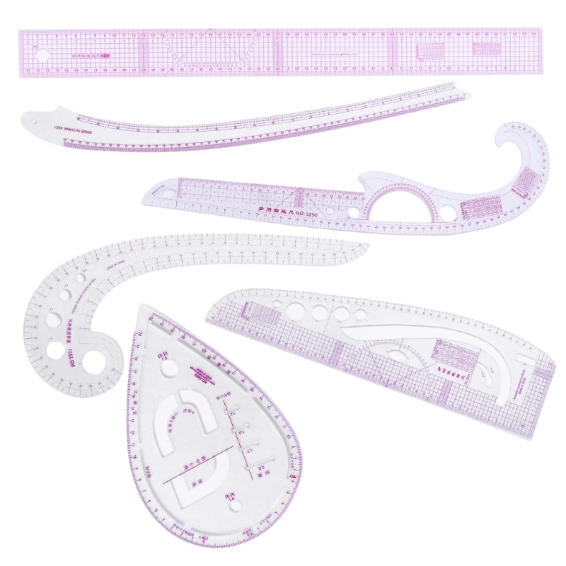 6 шт./компл. по индивидуальному заказу французской кривой сортировки линейки Измерьте Вышивание пошив данные критерии
6 шт./компл. по индивидуальному заказу французской кривой сортировки линейки Измерьте Вышивание пошив данные критерии