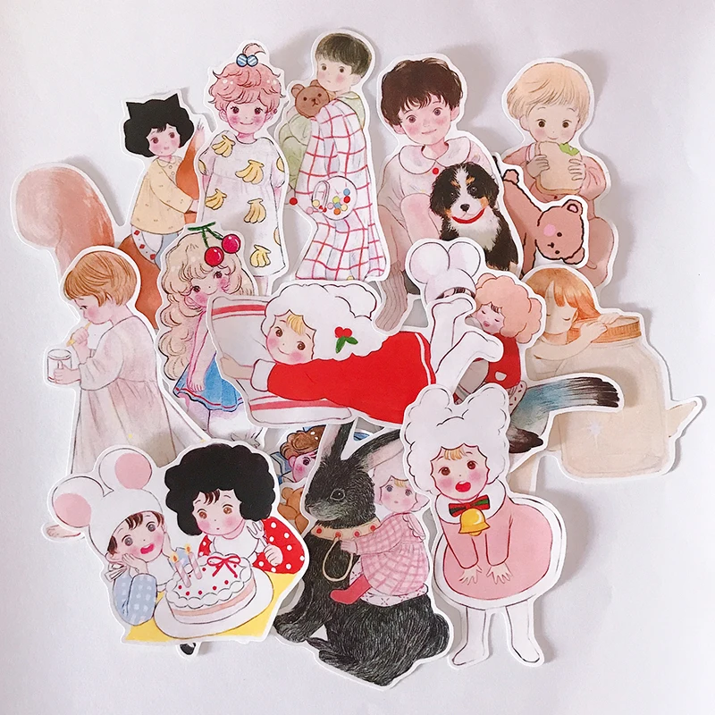 15pcs/pack Junk Journal Sticker Cute Kawai Children Decorative Sticker DIY Stationery Sticker Scrapbooking Album Stickers
15pcs/pack Junk Journal Sticker Cute Kawai Children Decorative Sticker DIY Stationery Sticker Scrapbooking Album Stickers