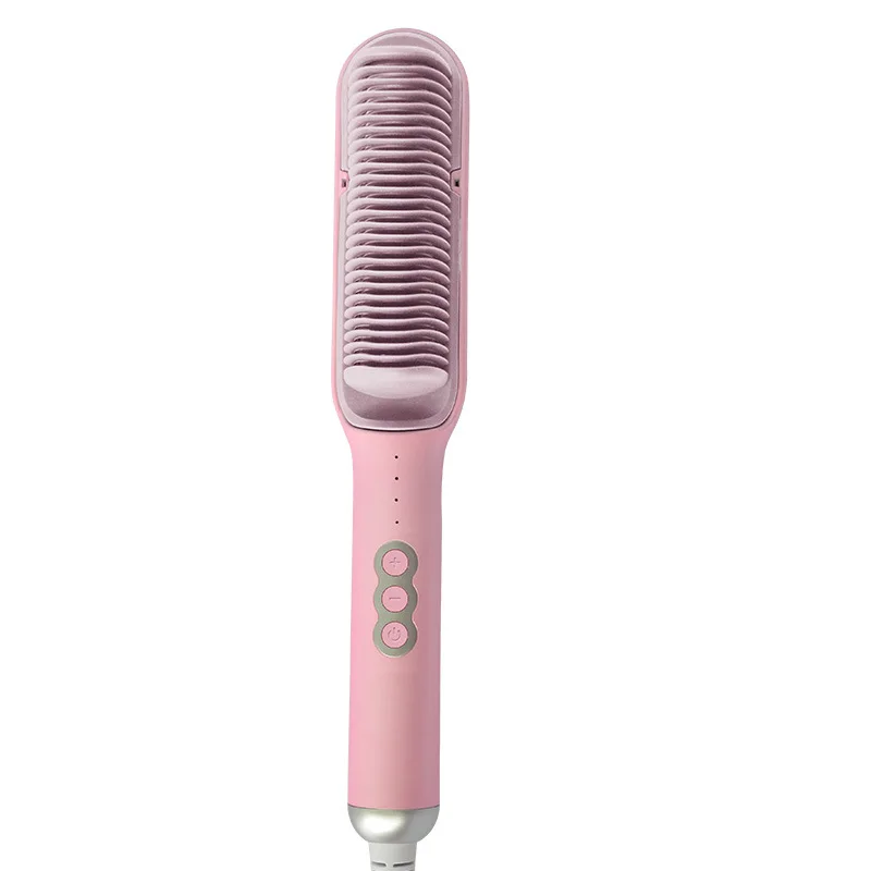 Profissional Hot Combs Anti-scalding Hair Straightener Brush Ceramic Hair Curler Heated Electric Smart Brush Hair Straightener
Profissional Hot Combs Anti-scalding Hair Straightener Brush Ceramic Hair Curler Heated Electric Smart Brush Hair Straightener
