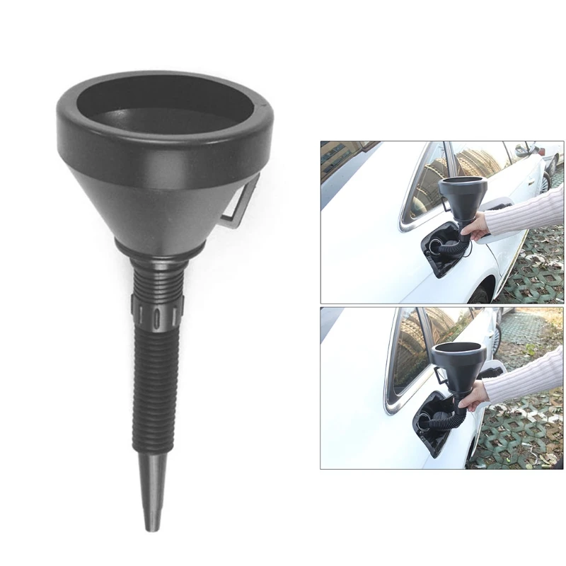 Refueling priming funnel Oil filling filler hopper with Flexible Spout Extension for Motorcycle Automotive car auto
Refueling priming funnel Oil filling filler hopper with Flexible Spout Extension for Motorcycle Automotive car auto