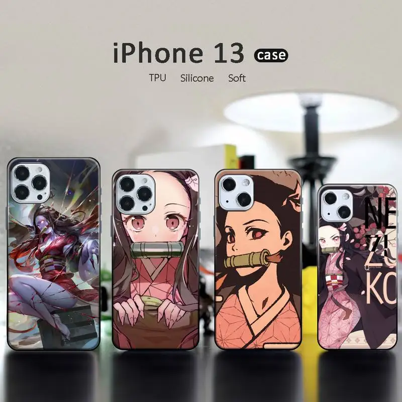 Demon Slayer Kamado Nezuko Phone Case for iphone 13 12 11 pro mini XS max 6 6s 7 8 plus X XR soft TPU coque shell funda
Demon Slayer Kamado Nezuko Phone Case for iphone 13 12 11 pro mini XS max 6 6s 7 8 plus X XR soft TPU coque shell funda