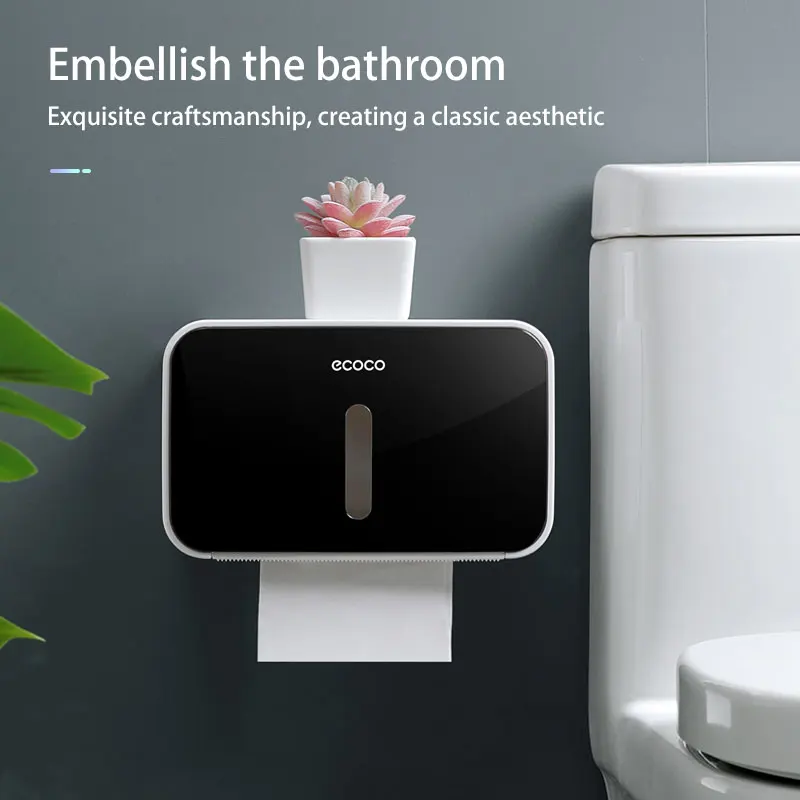 Bathroom Wall Mount Waterproof Toilet Paper Holder for Paper Towels Creative Tray Tissue Box Shelf Roll Paper Tube Storage Rack
Bathroom Wall Mount Waterproof Toilet Paper Holder for Paper Towels Creative Tray Tissue Box Shelf Roll Paper Tube Storage Rack