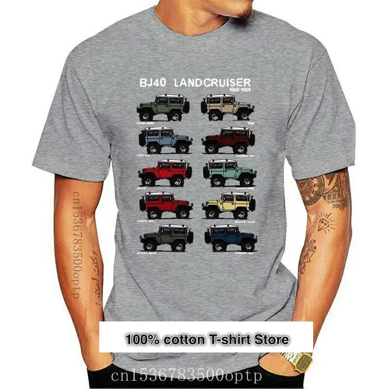 Camiseta de Land Cruiser Bj4 Fj40, camiseta de todos los colores, regalo de cumpleaños, novedad de 2021
Camiseta de Land Cruiser Bj4 Fj40, camiseta de todos los colores, regalo de cumpleaños, novedad de 2021